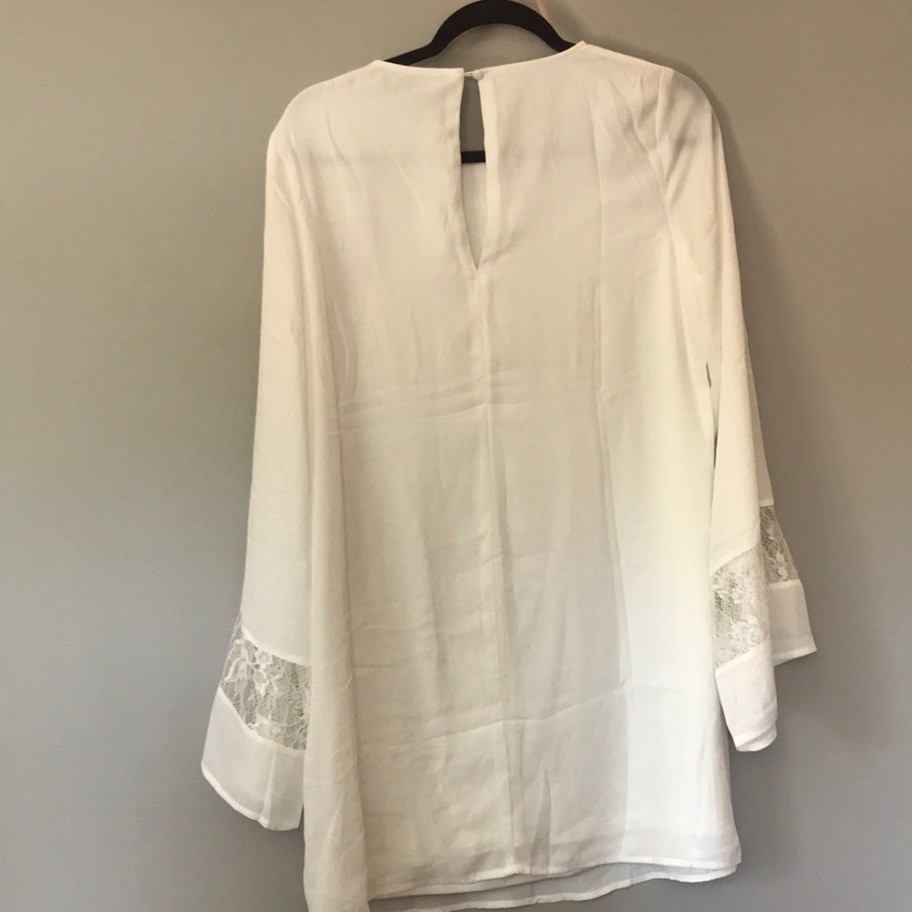White lace Lulus dress - Picture 5 of 5